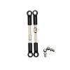 Ancalos 14Pcs Front Rear Tie Rod Servo Link Rod With Ball Head Screw For Ancalos 144001 144010 124017 124019 RC Car Spare Parts - (Color: Black Silver) view 2
