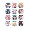100 Girlfriend Who Loves You Huge and Huge 08 (Official Illustration) Can Badges, Box of 12 view 1