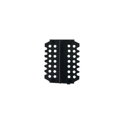 20 Pcs Light Hinges For RC Airplanes Model Replacement Parts Compatible With Various RC Aircraft(20 PCS BLACK)