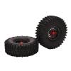 1.9 Inch RC Tires Beadlock Wheel Rim Upgrade Parts Rubber Tyre Strong Grip for Traxxas Hsp Redcat Tamiya D90 4pcs view 2