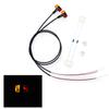 wheelfun 1/14 Plastic Warning Light Clearance Lamp for DIY Tamiyay Remote Control Tractor Truck Vo Fh16 Sc R620 Rc Lorry Tipper Model(Red and Yellow) view 3