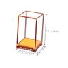Amosfun Buddha Display Box Decorative Box Organizer Collectibles Display Case for Living Desk view 2