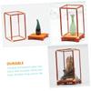 Amosfun Buddha Display Box Decorative Box Organizer Collectibles Display Case for Living Desk view 4