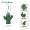1 PCS Little Ouchies Pain FidgetSilicone Cactus Stim Tools for Adults, Sensory Pain Stim Fidget Toy, Spiky Grippy Stim Keychain, Anxiety Relief Items Fidget, Fun Gift for Friends and Family (Green) view 2