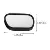 HANABASS Car Interior Rear View Baby Observation Mirror Adjustable Infant Rearview Mirror Wide Angle for Backseat Safety Black view 2