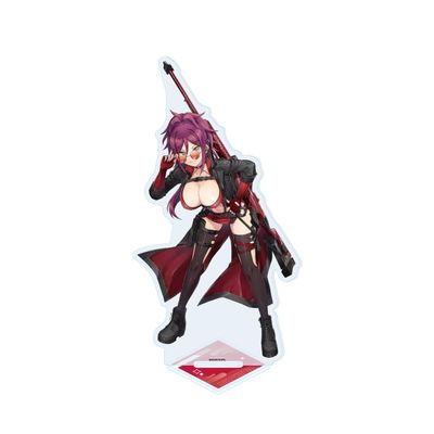 A3 Dolphin Wave 12 Kuremu Yui [Official Illustration] Acrylic Stand