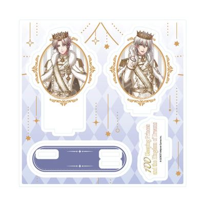 100 Sleeping Princes with The Kingdom of Dreams 33 Castres & Congratulations [Official Illustration] Acrylic Stand Plate