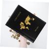 Abaodam Large Capacity Coin Collection Album for Collectors 300 Pockets Coin Storage Book Sleeves for Currency Badges Stamp Organizing view 4