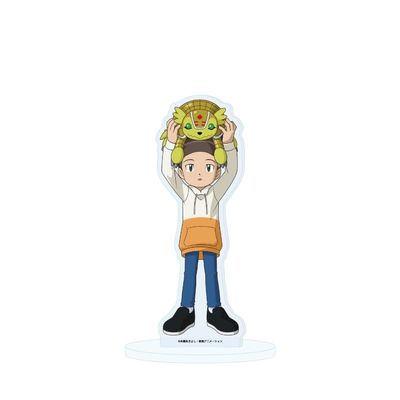A3 Digimon Adventure 02 29 Iori Hata & Armadimon Plush Ver.[Illustration by Illustration] Acrylic Stand