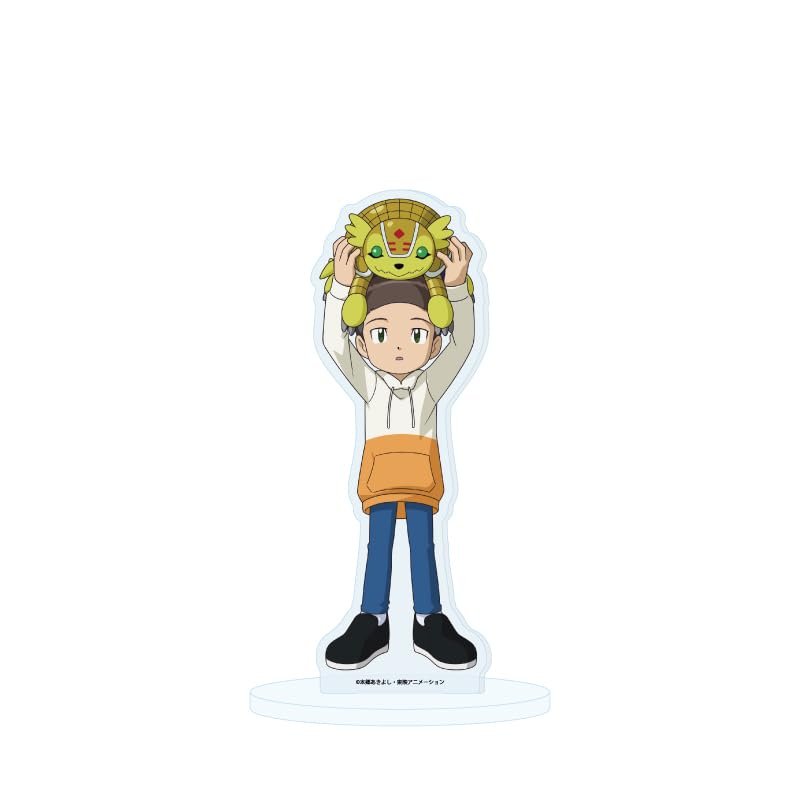 A3 Digimon Adventure 02 29 Iori Hata & Armadimon Plush Ver.[Illustration by Illustration] Acrylic Stand