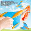 Airplane Toy for Kids - Interactive Launch Glider Lights, Sound Outdoor Flying Aircraft Toys Children | Foam Plane Catapult , Family Backyard Game Model Birthday Holiday Activities view 2