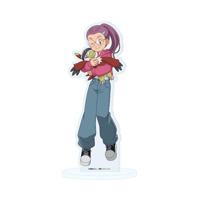 A3 Digimon Adventure 02 28 Kyo Inoue & Hawkmon Plush Ver.[Illustration by Illustration] Acrylic Stand