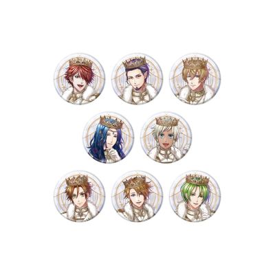 100 Sleeping Princes with the Kingdom of Dreams 04, Official Illustration, Hologram Can Badge, 2.2 inches (57 mm), Box of 8