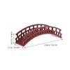 ORFOFE Mini Arch Bridge Figurines Dollhouse Miniatures Arch Bridge Fairy Garden Craft DIY Rockery Bonsai Plant Pot Micro Landscaping Garden Ornaments view 2