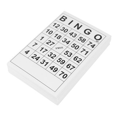 Milisten 120pcs Bingo Cards Game for Boys and Girls Ages Bingo Cards Toy Reusable Educational Plaything Family Fun