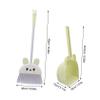 Beatifufu Mini Boys and Girls Broom Dustpan Set Boy Girl 's Cleaning Playset Broom Dustpan for and view 2