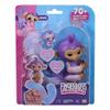 Fingerlings Snuggle Tails - Interactive Purple Monkey (Coco), with fluffy tail, mini bestie (Chloe), brush and stickers view 2