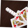 CVUTOVO 5Pcs Portable Poker Dice Fun Game Props for Family Gatherings Ktv and Bars Lightweight Dice for Entertainment and Decoration view 2