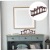 STOBAZA Multi-purpose Wooden Rack for Displaying Jewelry Action Figures More Sleek view 2