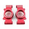 2pcs Metal Rear Stub Axle Hub Compatible with 1 5 Scale 6S 8S RC Cars Upgrade Replacement Parts Compatible with RC Vehicle Accessories(Red) view 1