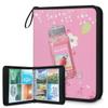 Cute Cat Card Binder, 4-Pocket Holder for 400 Game Cards, 4-Ring Zipper Album Case, Gifts for Girls, Kids & Trading Card Collectors view 1