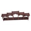 Holibanna Wooden Display Stand for Figurines Curio Rack 100% Chicken Wing Wood Rustic Antique Style for Home Decor and Collectibles view 1
