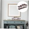 Holibanna Wooden Display Stand for Figurines Curio Rack 100% Chicken Wing Wood Rustic Antique Style for Home Decor and Collectibles view 4