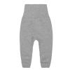 2pc Sweater Pants Sets for Toddler Plain Casual Long Sleeve Crew Neck Pullover Tops+Cotton (Dark Gray, 12-24 Months) view 4
