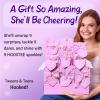 Teen Girl Gifts Trendy Stuff, Christmas Gifts for Tween & Teen Girls - 9 Wrapped Birthday Gifts 11 PCS, with Inspiring Tasks & Makeup Bag, Optimized Empowering Bow Gift Sets for Daughter Niece Sister view 2