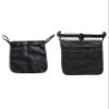 2pcs Baby Stroller Organizer With Two compartments Front Mesh Pocket for Bottle Nappy Diaper Storage, Detachable Straps,Fits for Stroller like Uppababy, Baby Jogger, Britax, Bugaboo, BOB (BLACK G) view 1