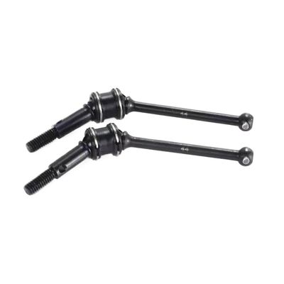 2pcs 44mm Metal Joint Shaft Drive Shaft Compatible with TT02 TA05 TA06 TB05 TRF420 TRF417 RC Car Models Upgrade Replacement Parts