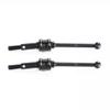 2pcs 44mm Metal Joint Shaft Drive Shaft Compatible with TT02 TA05 TA06 TB05 TRF420 TRF417 RC Car Models Upgrade Replacement Parts view 3