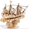 Kaptein 3D Wooden Puzzles for Adults & Teens  DIY Ship Model Kit to Build  Brain Teaser Craft  Birthday Gifts & Desk Decor view 1