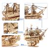 Kaptein 3D Wooden Puzzles for Adults & Teens  DIY Ship Model Kit to Build  Brain Teaser Craft  Birthday Gifts & Desk Decor view 3