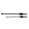 2 Metal Drive Shaft Parts MAW019 Compatible with 1 8 USA 1 Root X RC Upgrade Accessories Parts view 4