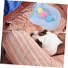 UPKOCH 2PCS Cute Ice Cream Pattern Puppy Clothes Warm Coral Fleece PET Outfit for Small Dogs Rabbits Adorable PET Costume Apparel view 4