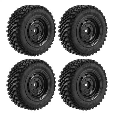 4PCS 1/12 Scale RC Car Upgrade Accessories 80mm Rubber Opathie Vore Compatible with MN128 MN86 MN86S MN86K MN86KS MN G500 Models