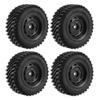 4PCS 1/12 Scale RC Car Upgrade Accessories 80mm Rubber Opathie Vore Compatible with MN128 MN86 MN86S MN86K MN86KS MN G500 Models view 1