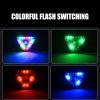 Drone Lights - Solar Powered Aircraft Warning Light, Waterproof Led Marker Lamp | Automotive Rear Bumper lightniing For Cars Motorbikes, durablee Night Flying Safety Lamp, Cruise Indicator lightniing view 2
