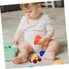 SKISUNO Wooden Push Car Toy for Toddlers Grasping and Exercising Plaything for Boys and Girls Infant Car Toy Hand Grip for Fine Motor Skills Development view 4