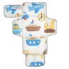 Cute Cartoon Colorful Ships and Cars Reusable Diaper Changing mat with Tissue Pocket Portable Baby Changing pad with Built-in Pillow cambiador de pa?ales para Bebes view 1