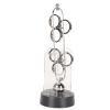 TOPINCN Perpetual Motion Machine, Electronic Swinging Model Decorative Physics Learning Desk Toy Electronic Swinging Ornament for Home School Office, Art Perpetual Motion Device view 1