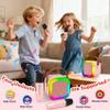Karaoke Machine for Kids, Mini Karaoke Machine with 2 Wireless Microphones, 3, 4, 5, 6, 7, 8, 9,10,11,12 +Years Old Girl Boy Easter Christmas Birthday Gift Tiger Speaker Party Toys view 4