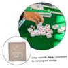 Parliky Mahjong Game Bag Drawstring Mahjong Tile Storage Bag Portable and Lightweight view 4