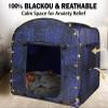 RIYDH Sensory Tent for Kids with Autism - 47.2" Pop Up Play Tent, 100% Blackout Calming Indoor Playhouse with String Light, Portable Toddler Toys for Autistic Children, ADHD, Anxiety Relief view 2