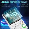 Blorkbuy R36Ultra Retro Handheld Game Console,4.0-Inch 720x720 IPS HD Screen,Preloaded 20K+ Classic Games,Linux Open Source WiFi Multiplayer Portable Travel Gift for Gamers & Adults (White) view 3