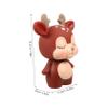Abaodam Creative Deer Coin Bank Cartoon Piggy Bank for Unbreakable Money Holder Birthday Christmas Fun Bedroom Decoration view 2