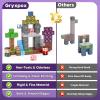 Gryxpox Magnetic Blocks, Magnetic Building Blocks 100pcs, Magnetic Blocks for Kids Ages 4-8, Magnetic Cubes STEM Sensory Toys for Ages 3+ Toddlers Boys & GirlsChristmas Birthday Party Kids Gifts view 4