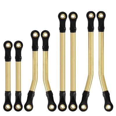 8Pcs/Set Replacement Brass Plastic High Clearance Links Kit for Trax-xas TRX4M 1/18 RC Car Accessories Upgrade Parts