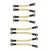8Pcs/Set Replacement Brass Plastic High Clearance Links Kit for Trax-xas TRX4M 1/18 RC Car Accessories Upgrade Parts view 3